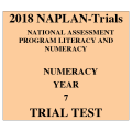 2018 Kilbaha NAPLAN Trial Test Year 7 - Numeracy - Hard Copy